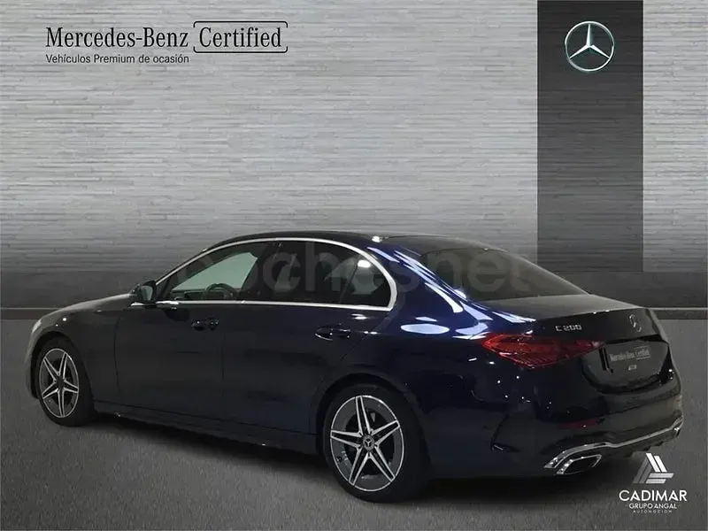 Usado Mercedes C200 204 CV (150 kW) 2021 Azul Berlina
