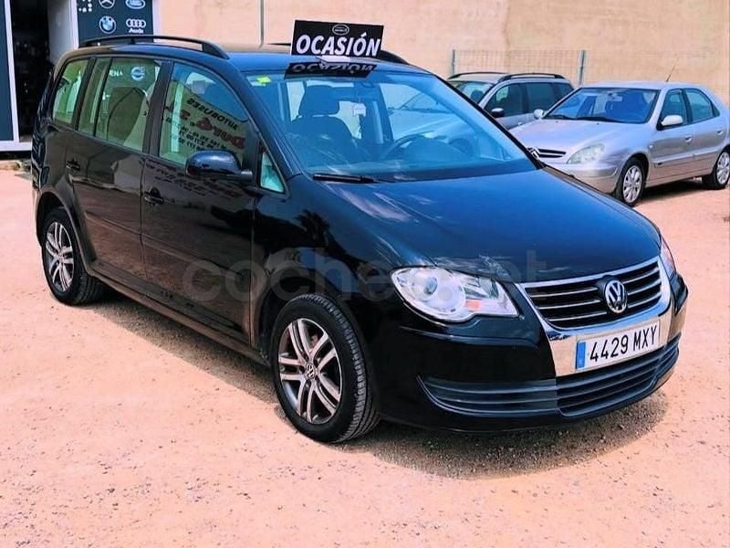 Usado VW Touran Edition 105 CV (77 kW) 2007 Negro Monovolumen