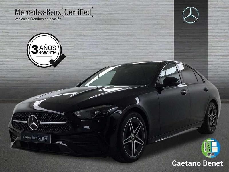 Negro Usado 2024 Mercedes C200 Berlina | 42.900 € (Precio justo) - Imagen 1/4
