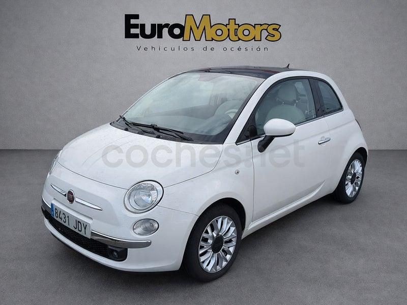 Usado Fiat 500 Lounge 69 CV (50 kW) 2015 Blanco Berlina