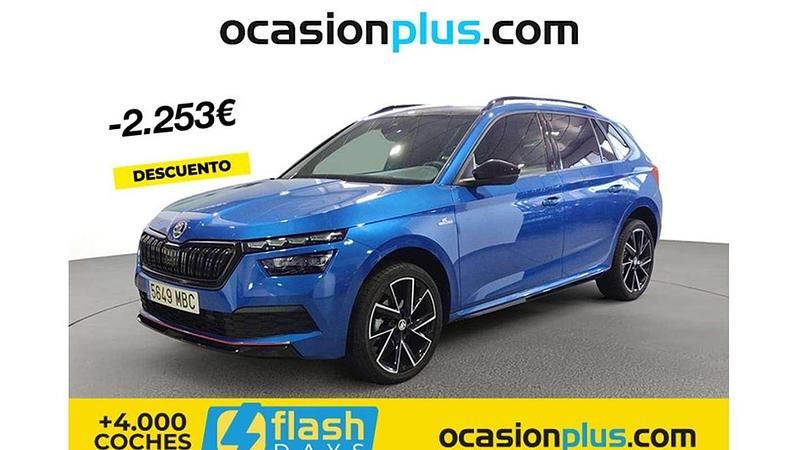 Azul Usado 2022 Skoda Kamiq Monte Carlo SUV | 20.319 € (Buen precio) - Imagen 1/4