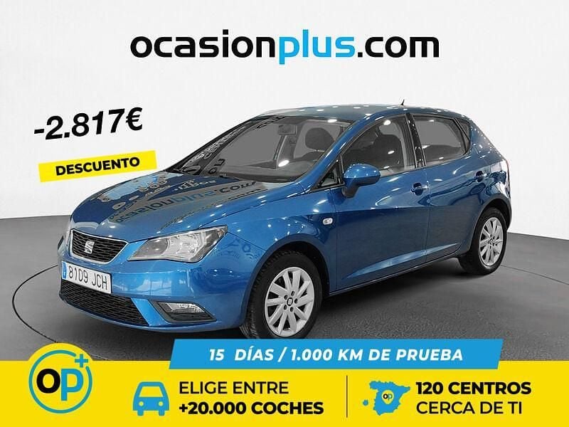 Azul Usado 2015 Seat Ibiza Style Utilitario | 8473 € (Buen precio) - Imagen 1/4