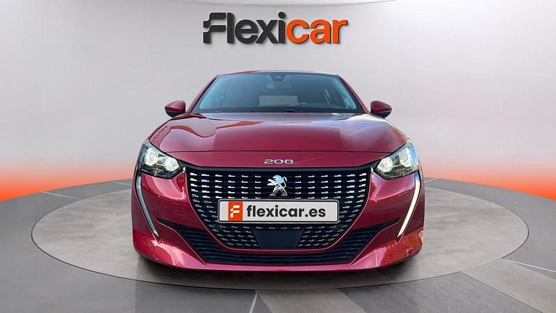 Usado Peugeot 208 Active 75 CV (55 kW) 2021 Rojo Utilitario