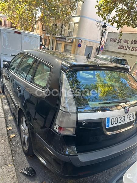 Usado Saab 9-3 Vector 150 CV (110 kW) 2007 Negro Utilitario