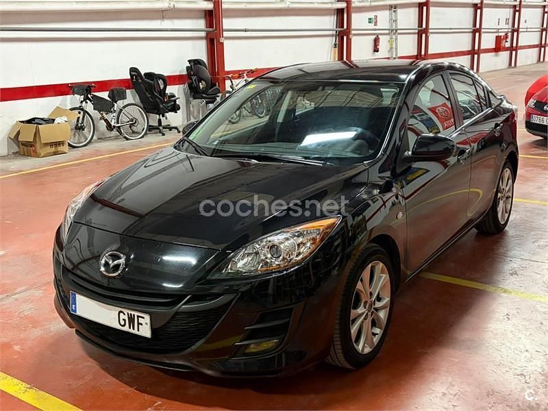 Usado Mazda 3 Style 105 CV (77 kW) 2010 Negro Berlina