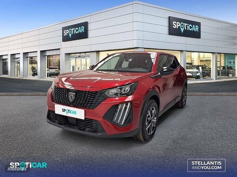 Rojo Usado 2024 Peugeot 2008 Active SUV | 17.900 € (Precio justo) - Imagen 1/4