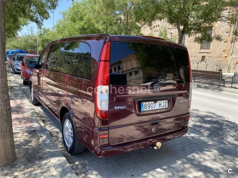 Usado Mercedes Vito Marco Polo 88 CV (64 kW) 2014 Granate Van