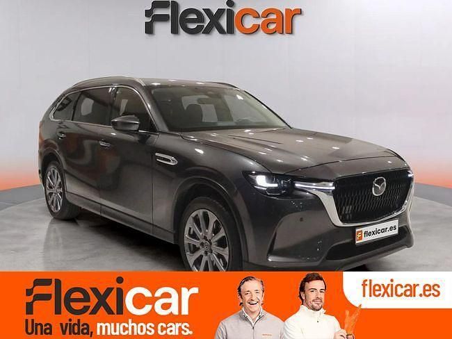 Gris / plata Usado 2025 Mazda CX-80 Exclusive-Line SUV | 51.480 € (Buen precio) - Imagen 1/4