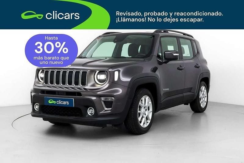 Usado Jeep Renegade Limited 150 CV (110 kW) 2019 Gris SUV