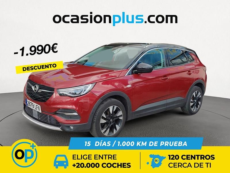 Rojo Usado 2020 Opel Grandland X Ultimate SUV | 16.390 € (Precio justo) - Imagen 1/4