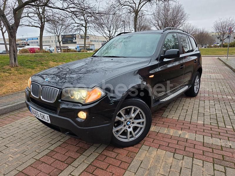Usado BMW X3 218 CV (160 kW) 2009 Negro SUV