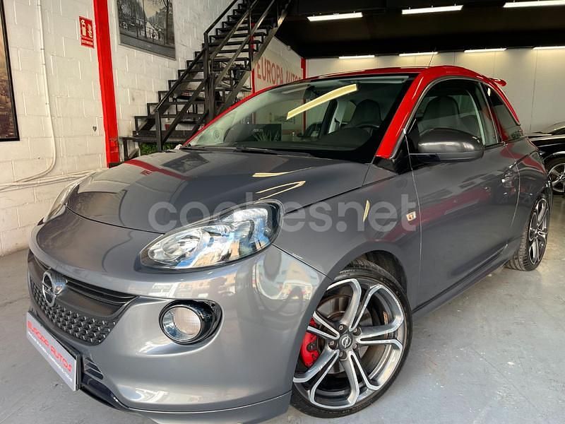 Gris / plata Usado 2015 Opel Adam S Utilitario | 13.990 € - Imagen 1/4