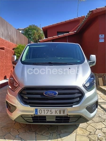 Gris / plata Usado 2021 Ford Transit Custom Nugget Monovolumen | 26.900 € (Buen precio) - Imagen 1/4