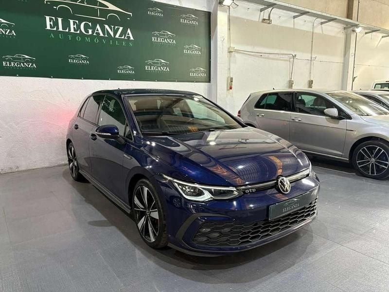 Usado VW Golf VIII GTD 200 CV (147 kW) 2021 Azul Utilitario