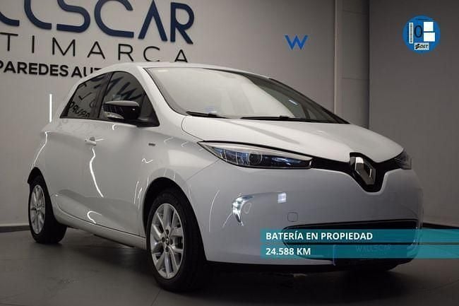 Usado Renault Zoe Intens 64 kW (88 CV) 2018 Blanco Utilitario
