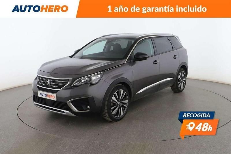 Gris Usado 2019 Peugeot 5008 Allure Monovolumen | 17.399 € (Buen precio) - Imagen 1/3