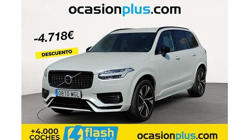 Gris Usado 2022 Volvo XC90 Core SUV | 40.223 € (Precio justo) - Imagen 1/4