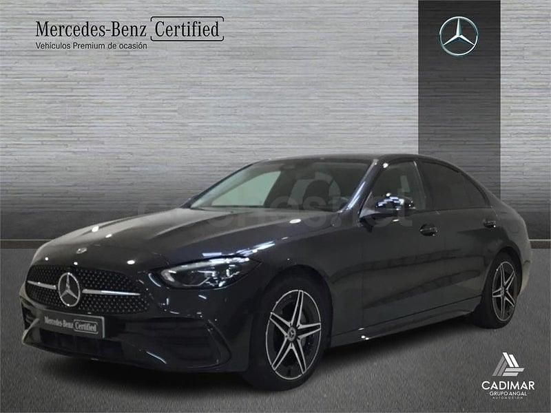 Usado Mercedes C300e AMG line 313 CV (230 kW) 2024 Gris grafito Berlina
