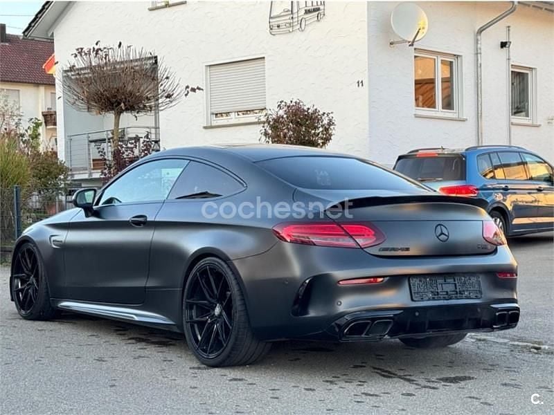 Usado Mercedes C63S AMG 510 CV (375 kW) 2019 Negro Coupe