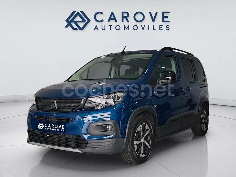 Usado Peugeot Rifter Allure 100 CV (73 kW) 2019 Azul Monovolumen