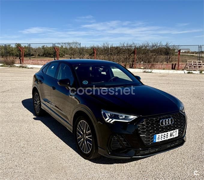 Usado Audi Q3 Sportback S-Line 150 CV (110 kW) 2022 Negro SUV