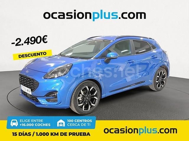 Azul Usado 2024 Ford Puma ST-Line X SUV | 19.690 € (Precio justo) - Imagen 1/4
