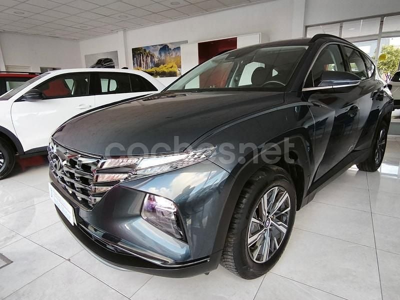 Gris / plata Usado 2024 Hyundai Tucson SUV | 24.395 € (Precio justo) - Imagen 1/4