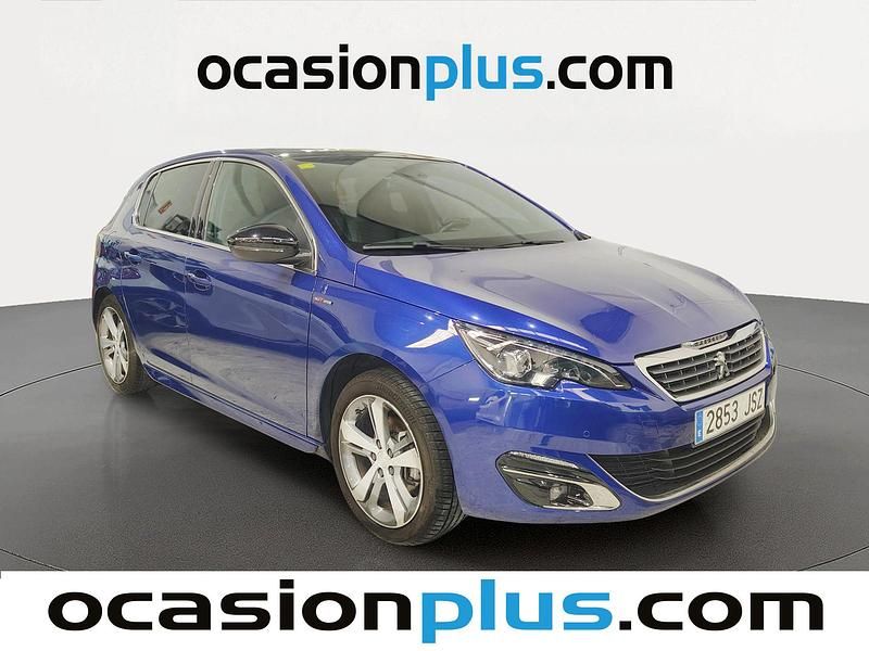 Usado Peugeot 308 GT-line 131 CV (96 kW) 2016 Azul Utilitario