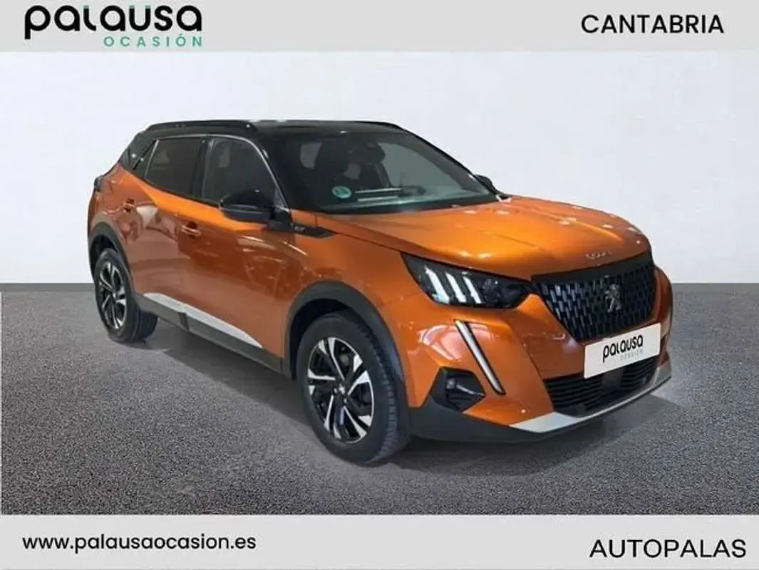 Usado Peugeot 2008 GT 131 CV (96 kW) 2021 Naranja SUV