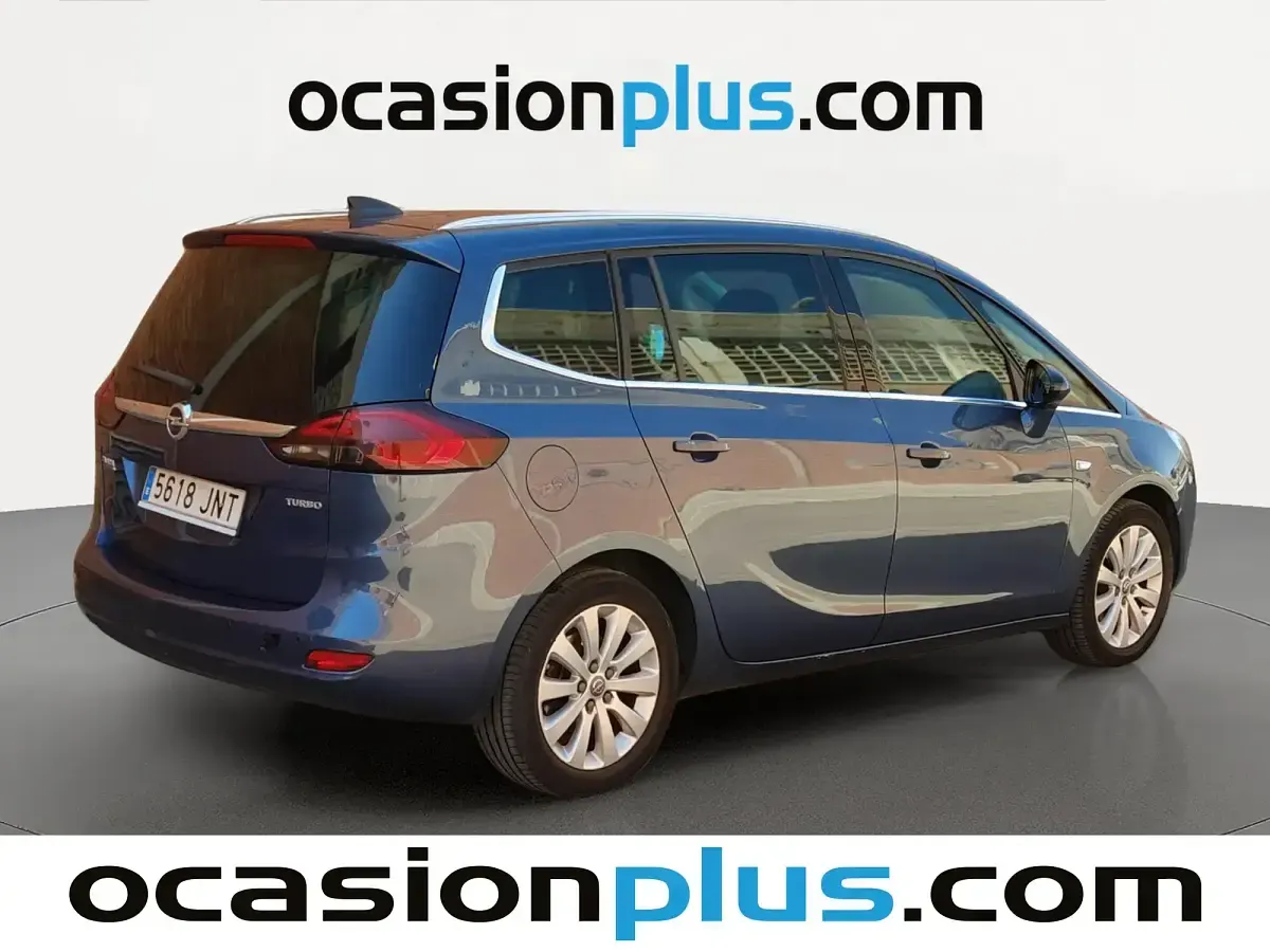 Usado Opel Zafira Excellence 140 CV (102 kW) 2016 Azul Monovolumen