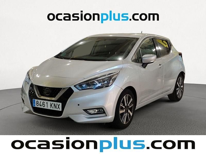 Gris plata Usado 2018 Nissan Micra Acenta Utilitario | 10.410 € (Precio justo) - Imagen 1/4