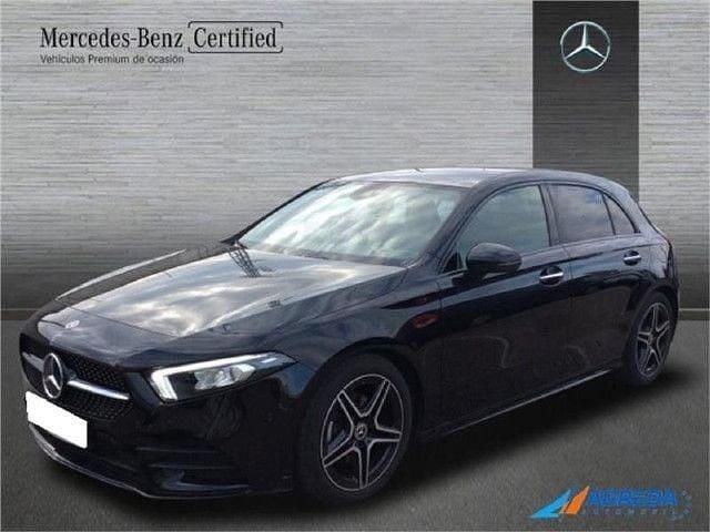Usado Mercedes A200 AMG line 163 CV (119 kW) 2023 Negro noche
