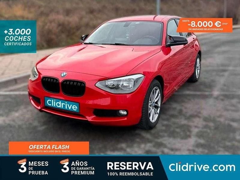 Rojo Usado 2014 BMW 120 Utilitario | 8790 € (Precio justo) - Imagen 1/3
