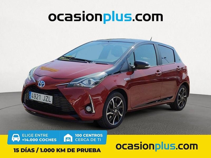 Rojo Usado 2017 Toyota Yaris Hybrid Advance Utilitario | 13.790 € (Precio justo) - Imagen 1/4