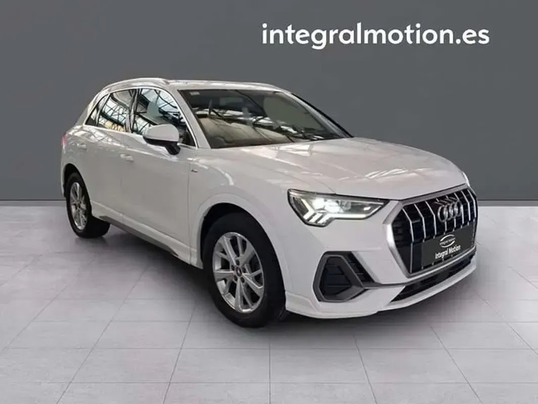 Usado Audi Q3 S-Line 190 CV (139 kW) 2019 Blanco SUV