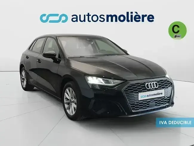 Usado Audi A3 150 CV (110 kW) 2023 Negro Berlina