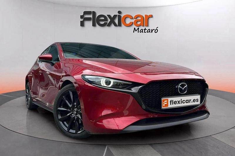 Rojo Usado 2019 Mazda 3 Berlina | 18.990 € (Precio justo) - Imagen 1/4