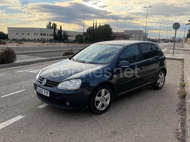 Azul Usado 2008 VW Golf VI Highline Berlina | 4500 € (Precio justo) - Imagen 1/4