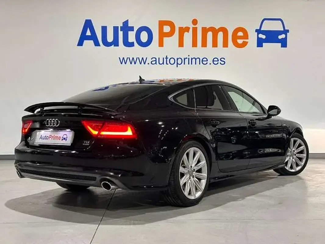 Usado Audi A7 Sportback 313 CV (230 kW) 2013 Negro Utilitario