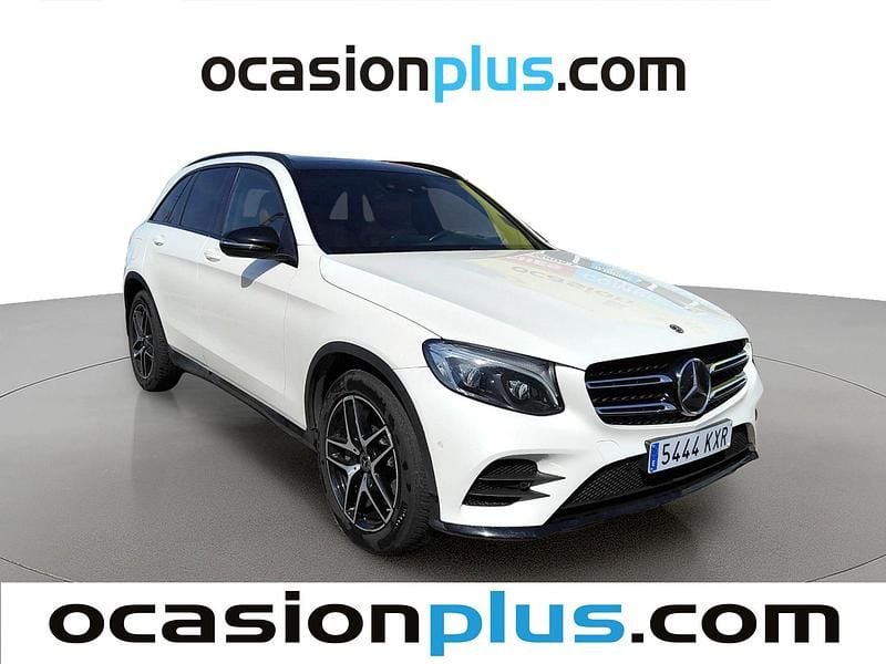 Usado Mercedes GLC220 170 CV (125 kW) 2019 Blanco SUV