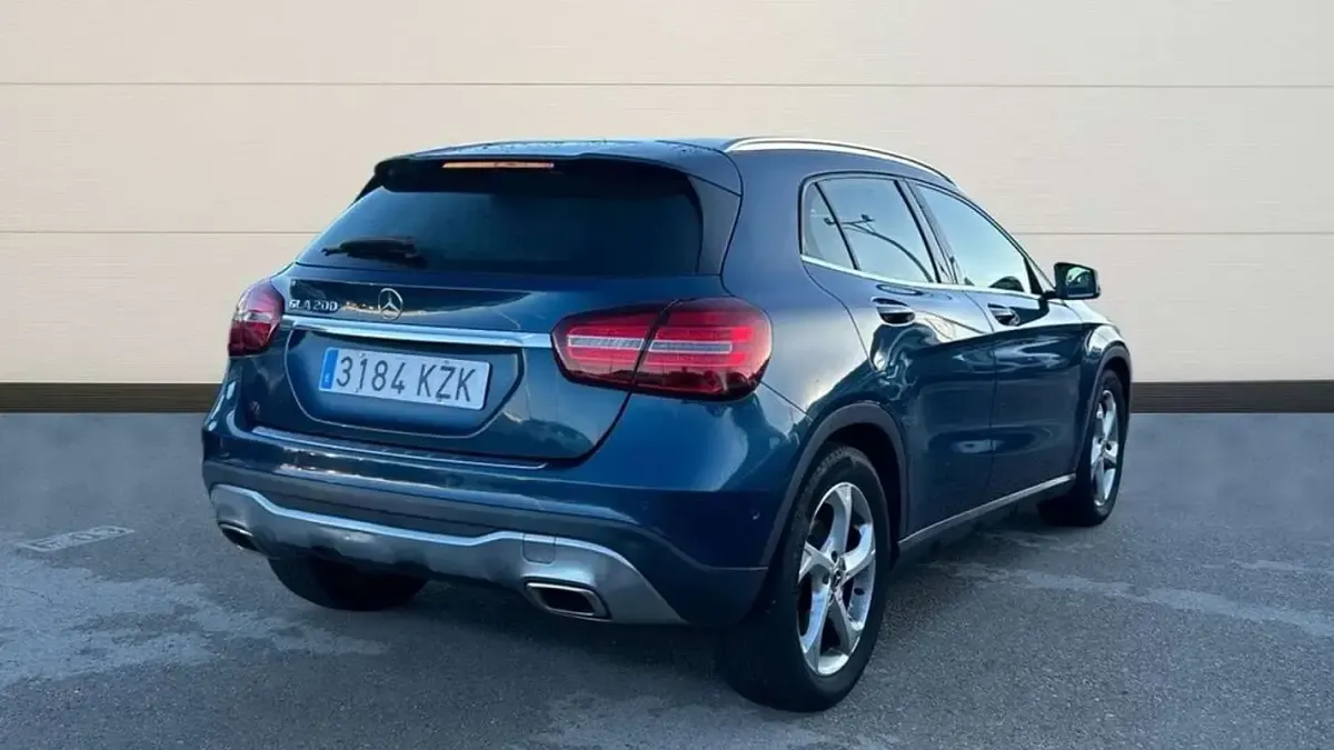 Brugt Mercedes GLA200 158 HK (116 kW) 2019 Blå SUV