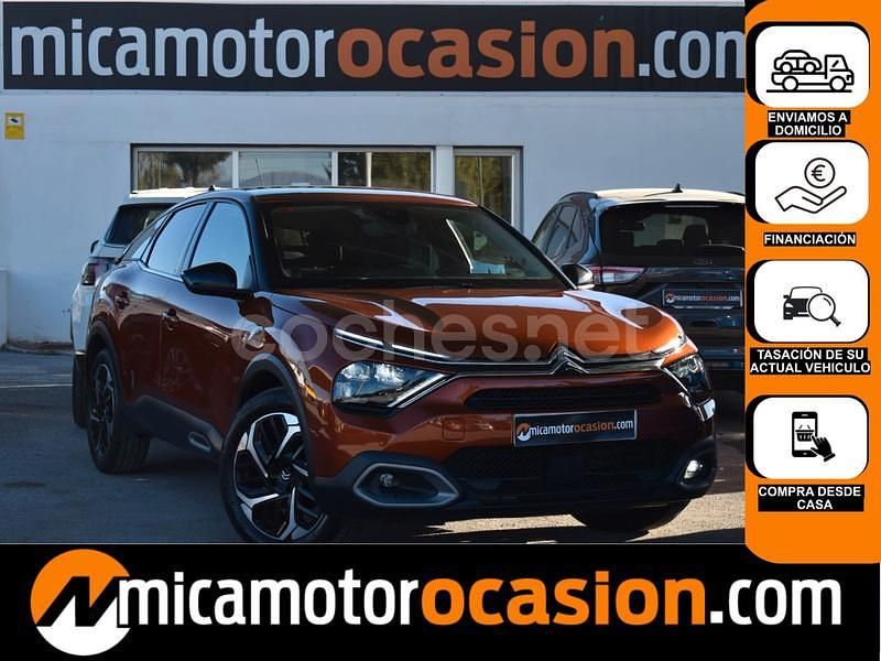 Marrón Usado 2021 Citroën C4 PureTech Berlina | 15.990 € (Precio justo) - Imagen 1/4