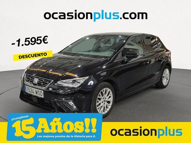 Negro Usado 2024 Seat Ibiza FR Berlina | 17.550 € (Precio justo) - Imagen 1/4