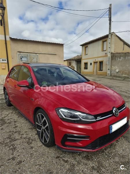 Usado VW Golf VII Sportline 150 CV (110 kW) 2017 Rojo Berlina