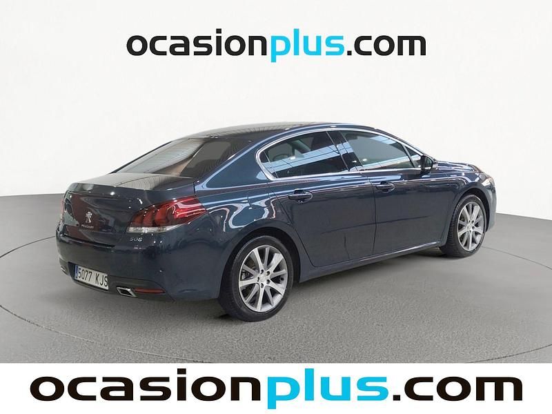 Usado Peugeot 508 GT-line 150 CV (110 kW) 2018 Azul Berlina