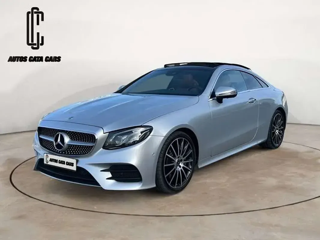 Usado Mercedes E350 299 CV (219 kW) 2019 Plateado Coupe