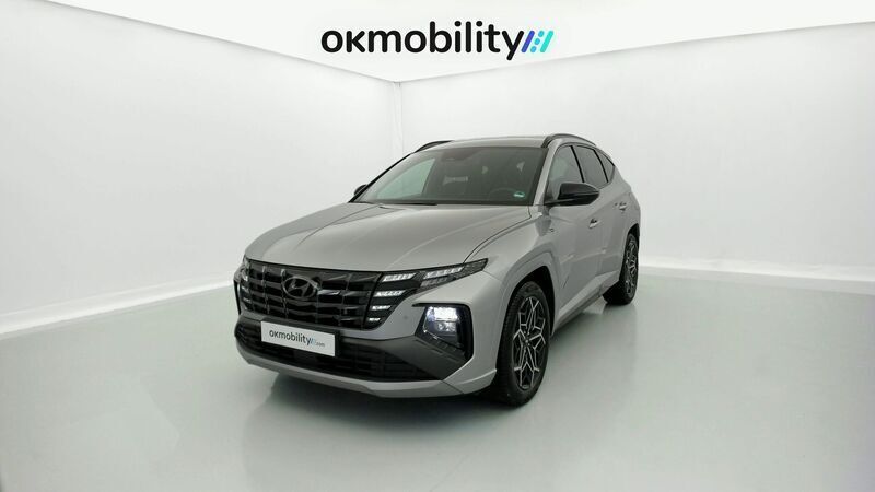 Shimmering silver Usado 2022 Hyundai Tucson N Line SUV | 23.750 € (Super precio) - Imagen 1/4