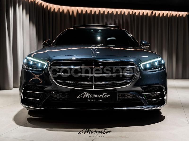 Usado Mercedes S350 286 CV (210 kW) 2021 Azul Berlina