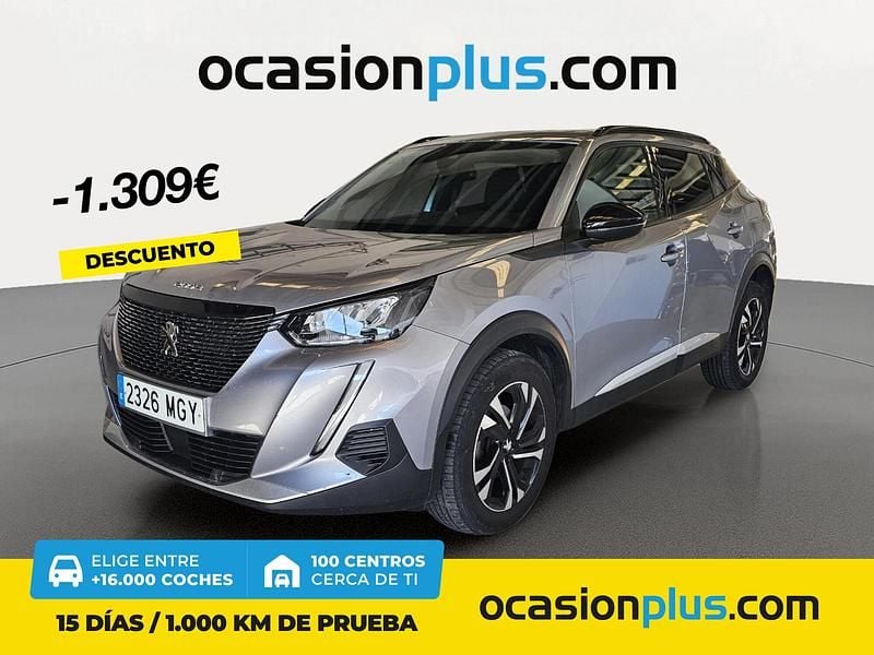 Gris Usado 2023 Peugeot 2008 Allure SUV | 14.250 € (Precio justo) - Imagen 1/4