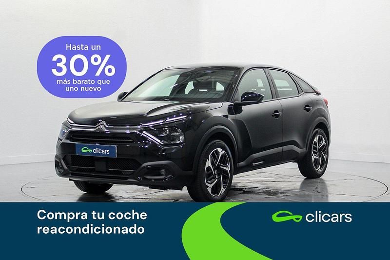 Negro Usado 2023 Citroën C4 PureTech Berlina | 16.490 € (Precio justo) - Imagen 1/4